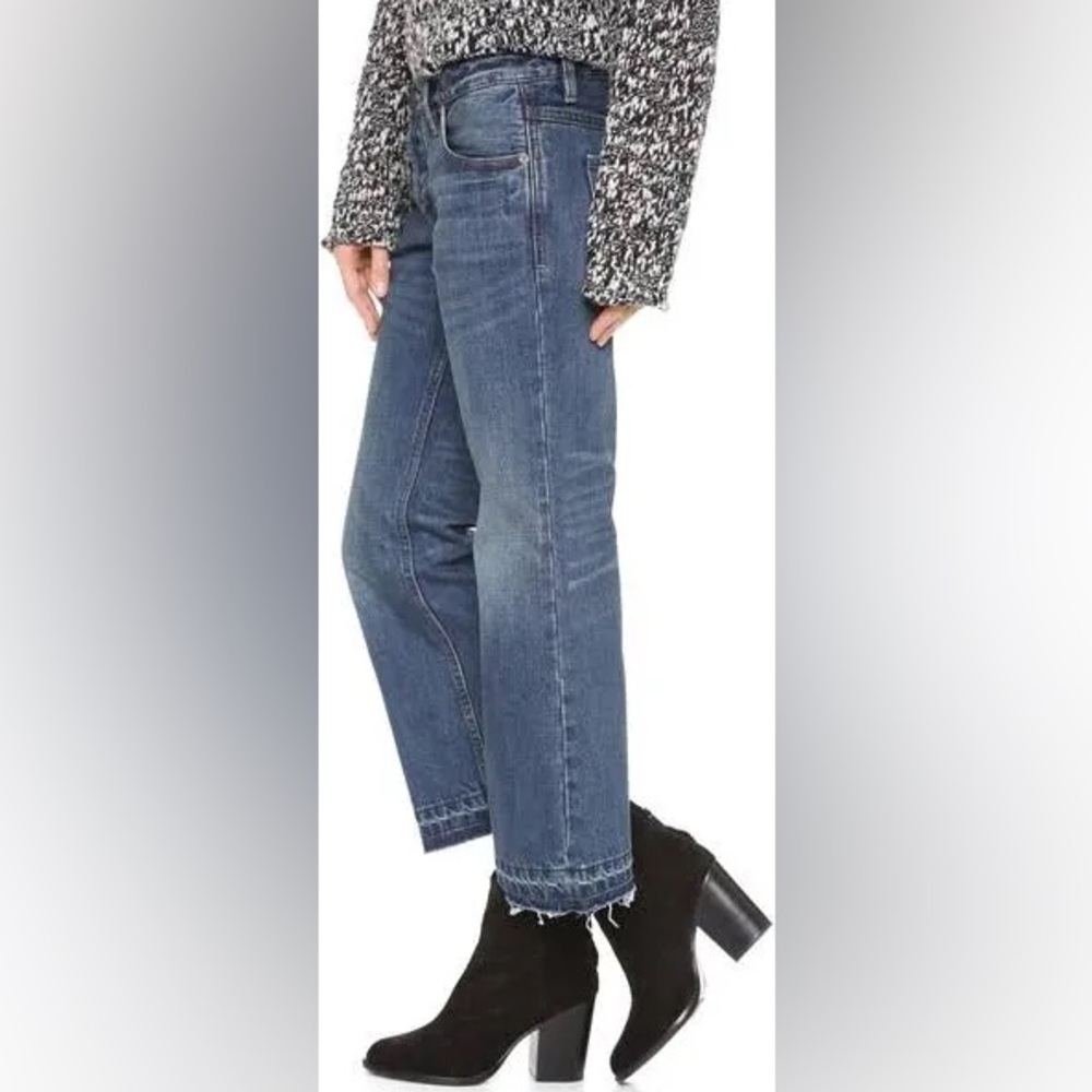 Free People Chelsea Cropped Flare Jeans Denim 29